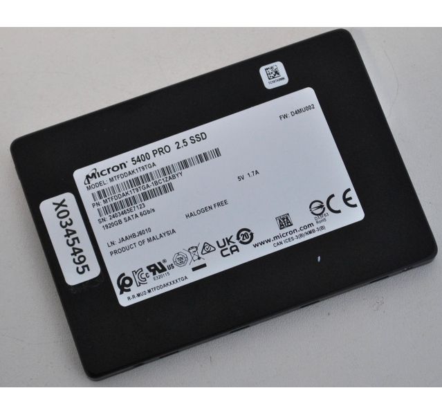 Micron 5400 PRO 1.92TB 2.5