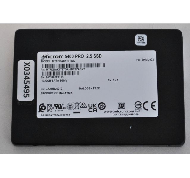 Micron 5400 PRO 1.92TB 2.5