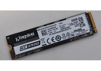 Kingston KC2500 500GB NVMe M.2 Solid State Drive (SSD) Grade A