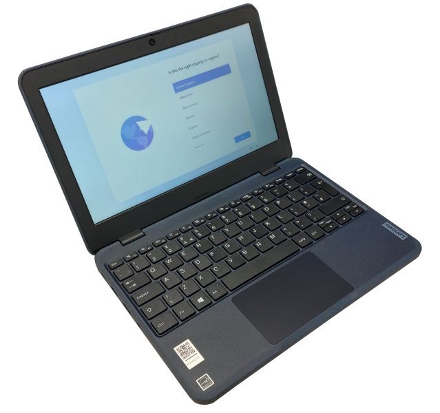 Lenovo 100w Gen3, AMD 3015e, 4GB DDR4, 64GB eMMC, Win 11, 11.6