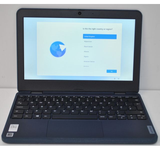 Lenovo 100W Gen3, AMD 3015e, 4GB DDR4, 60GB eMMC, Win 11, 11.6