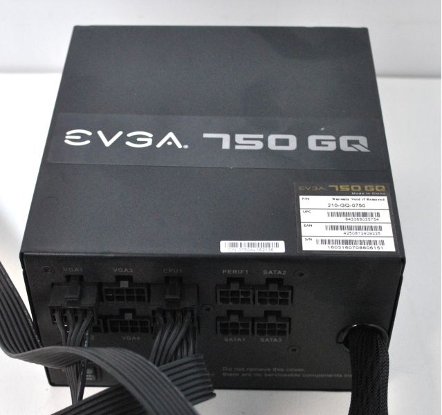 EVGA 750 GQ PSU Power Supply, 750W