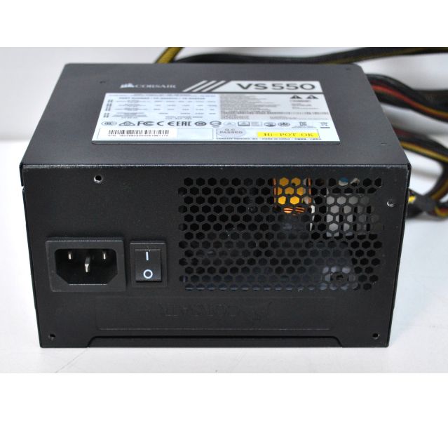 Corsair VS550 PSU Power Supply, 550W