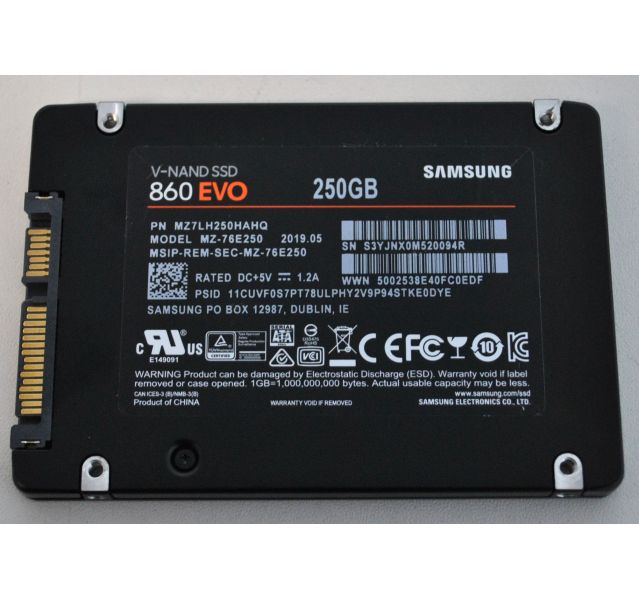 Samsung 860 EVO 250GB 2.5