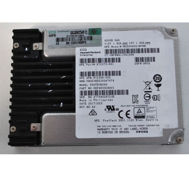 HPE PX05SVB040 400GB 2.5