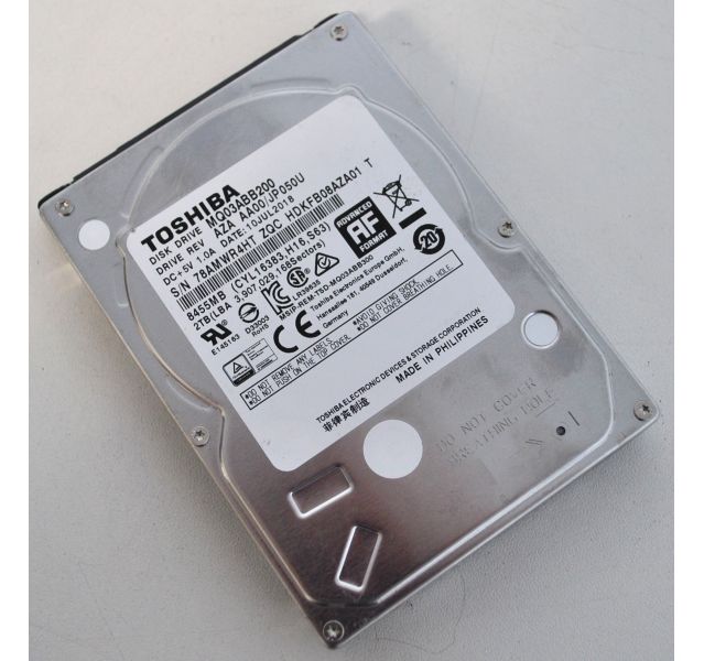 Toshiba MQ03ABB200 2TB 2.5