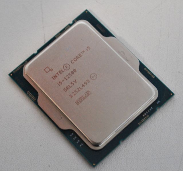 Intel Core i5-12500 CPU, LGA 1700, 6 Cores / 12 Threads, 3.00GHz Base Clock