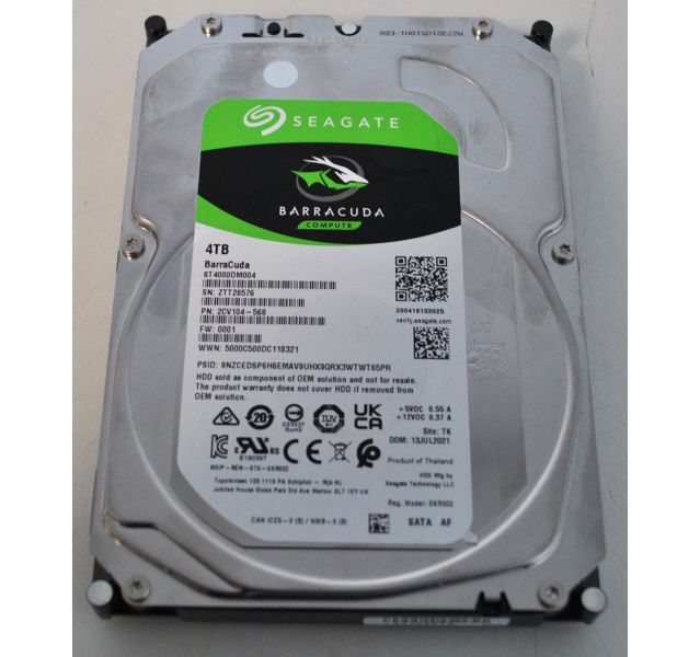 Seagate BarraCuda 4TB 3.5