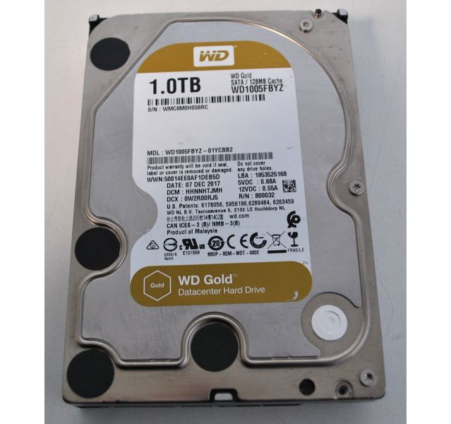 Western Digital Gold 1TB 3.5