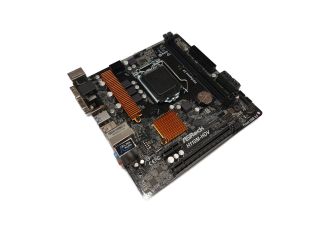 ASRock H110M-HDV, LGA1151, Micro-ATX, DDR4, Motherboard with IO Shield