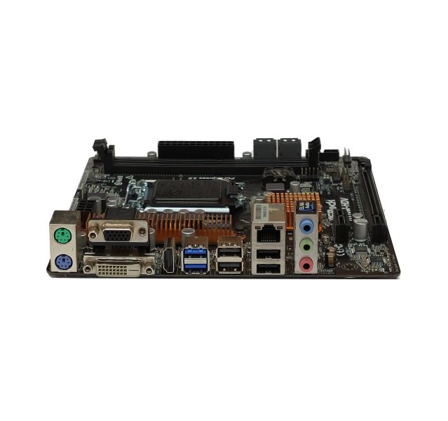 ASRock H110M-HDV, LGA1151, Micro-ATX, DDR4, Motherboard with IO Shield