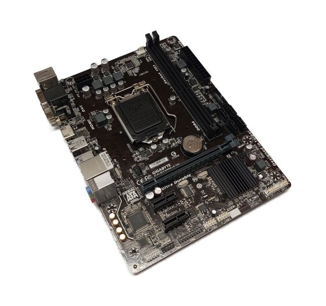 Gigabyte GA-H110M-S2H, LGA1151, Micro-ATX, DDR4, Motherboard with IO Shield