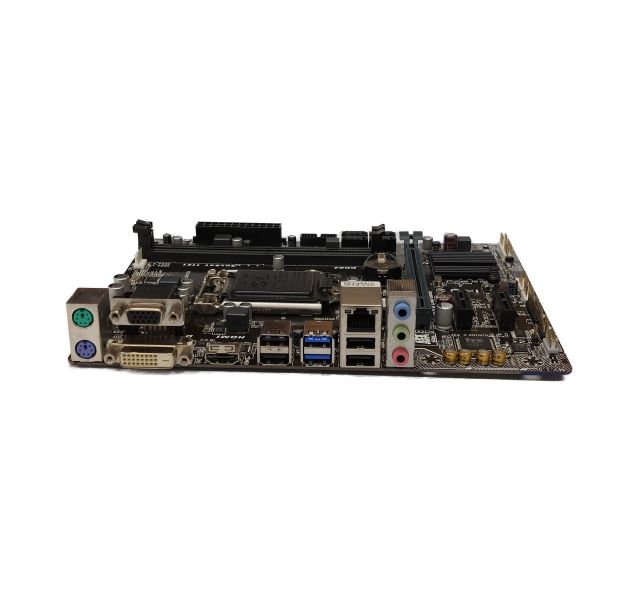 Gigabyte GA-H110M-S2H, LGA1151, Micro-ATX, DDR4, Motherboard with IO Shield