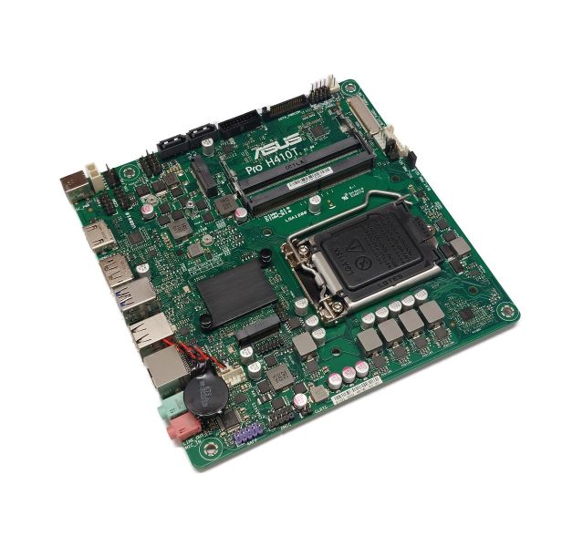 ASUS Pro H410T/CSM, LGA1200, Thin-ITX, DDR4, Motherboard with IO Shield