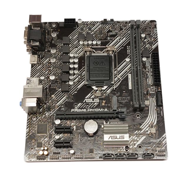 ASUS Prime H410M-A Motherboard LGA1200, Intel H410, mATX, With IO Shield