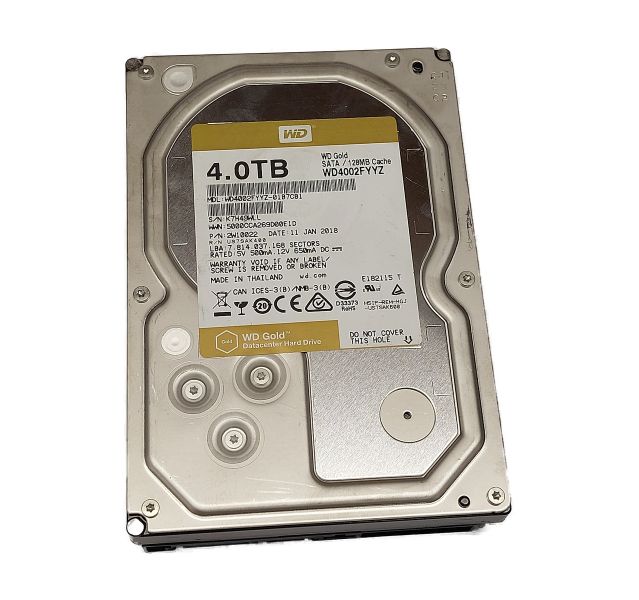 Western Digital Gold WD4002FYYZ 4TB 3.5