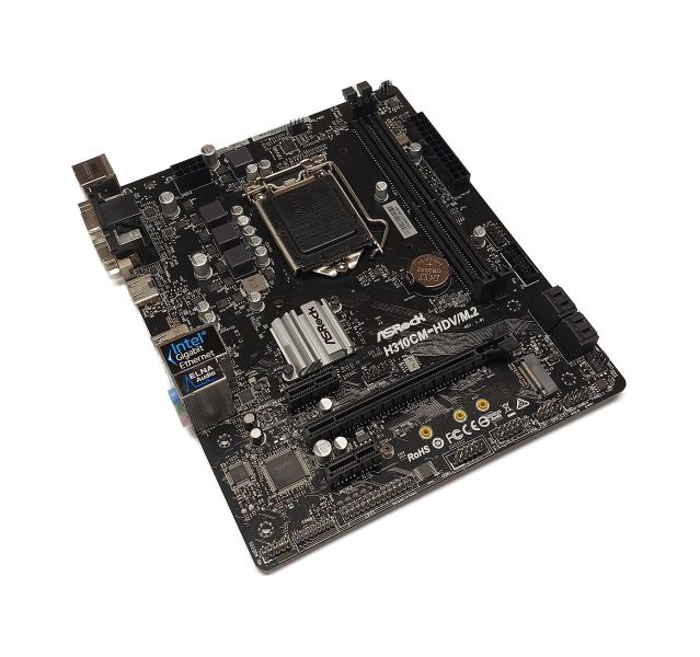 ASRock H310CM-HDV/M.2 Motherboard LGA1151, H310, mATX, With IO Shield