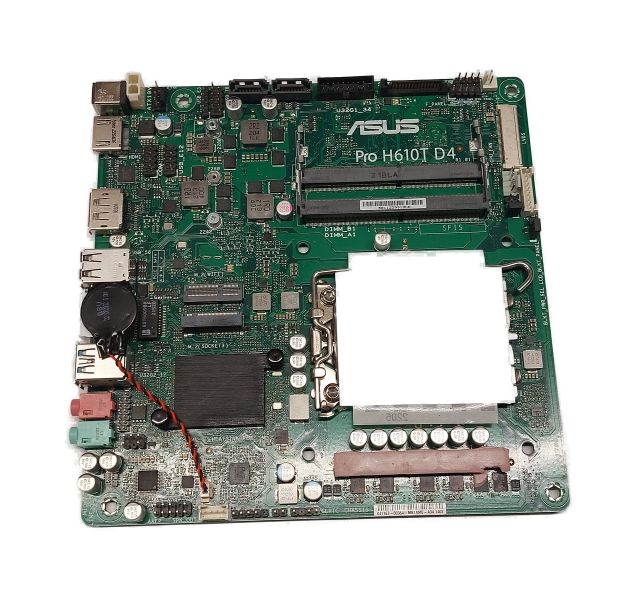 ASUS Pro H610-T D4 Motherboard LGA1700, H610 Thin-ITX, With IO Shield