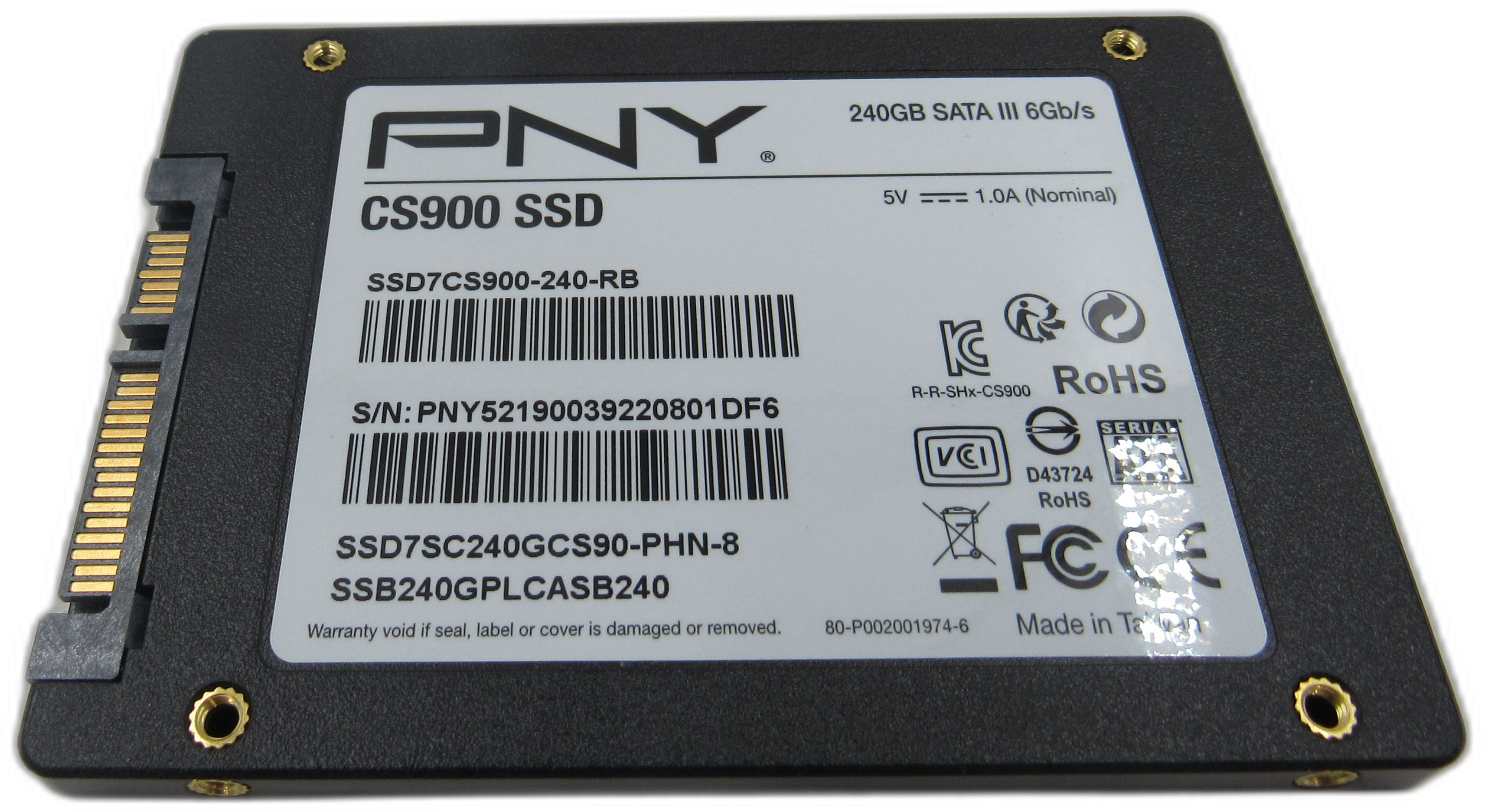 PNY CS900 240GB SATA III 6GB s SSD