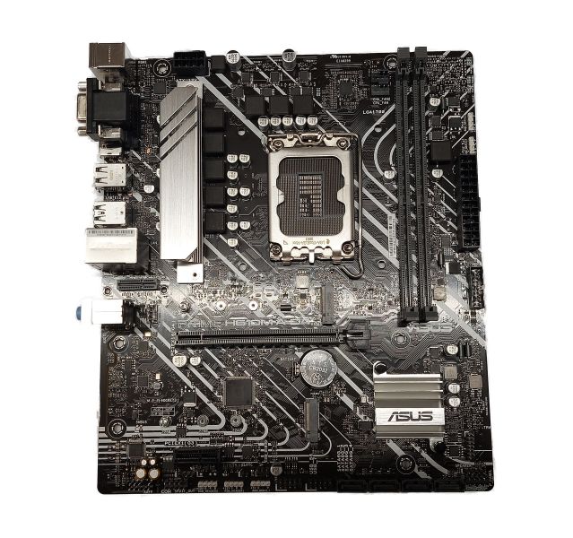 ASUS Prime H610M-A D4, LGA1700, Micro ATX, DDR4, Motherboard with IO Shield