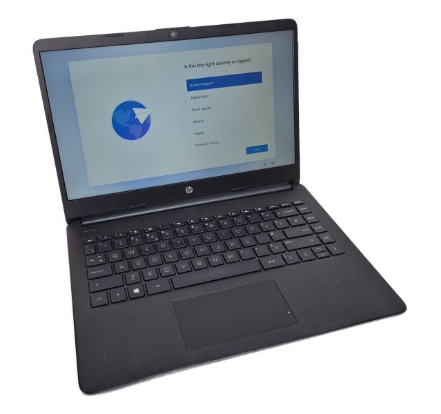 HP 14s-fq0508na, 3020e, 4GB DDR4, 60GB SSD, Win 11, 14