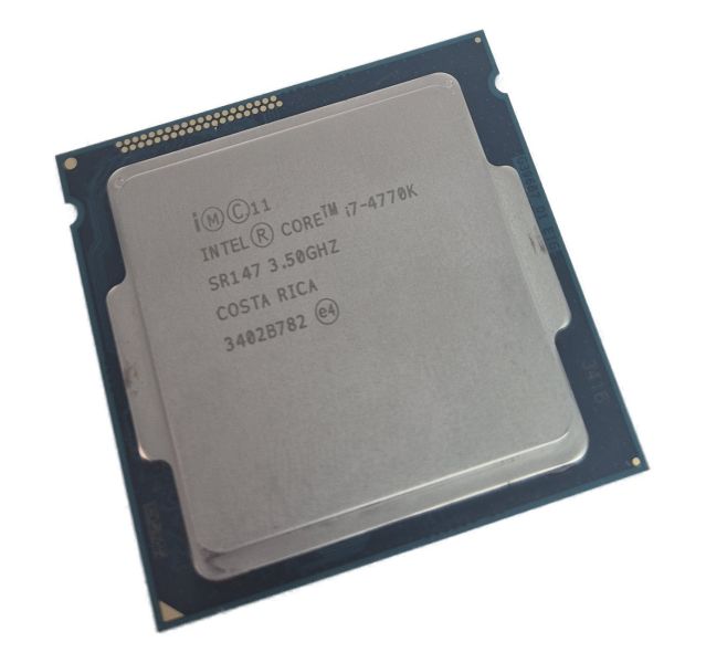 Intel Core i7-4770K CPU, 1150, 4 Core, 3.50 GHz Desktop Processor