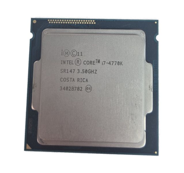 Intel Core i7-4770K CPU, 1150, 4 Core, 3.50 GHz Desktop Processor