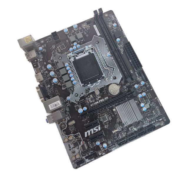 MSI H110M PRO-VH Motherboard, 1151, H110, M-ATX, with IO Shield
