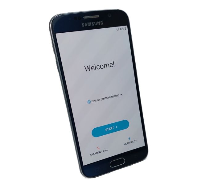 Samsung Galaxy S6, SM-G920F, Black, 32GB - O2