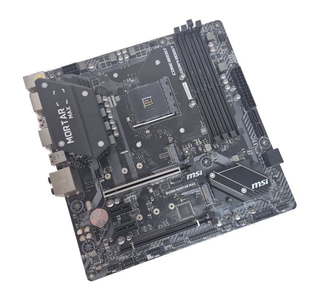 MSI B450M Mortar Max, AM4, B450M, Micro ATX Motherboard