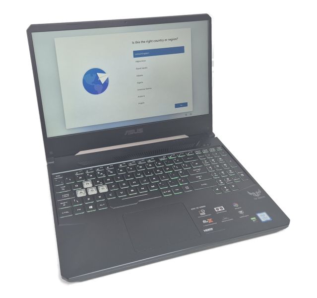 ASUS TUF FX505G, i5-9300H, 8GB DDR4, 512GB SSD, Win 11, 15.6
