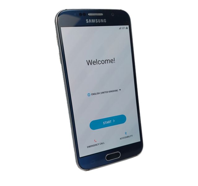 Samsung Galaxy S6, SM-G920F, Black, 32GB - Unlocked