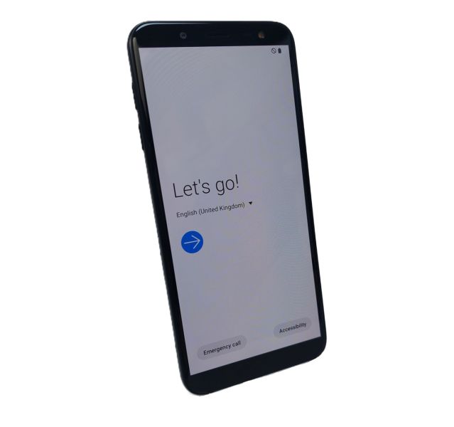 Samsung Galaxy J6, SM-J600FN, Black, 32GB - Unlocked