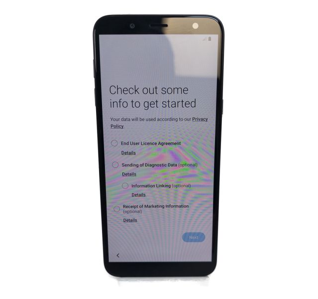 Samsung Galaxy J6, SM-J600FN, Black, 32GB - Unlocked