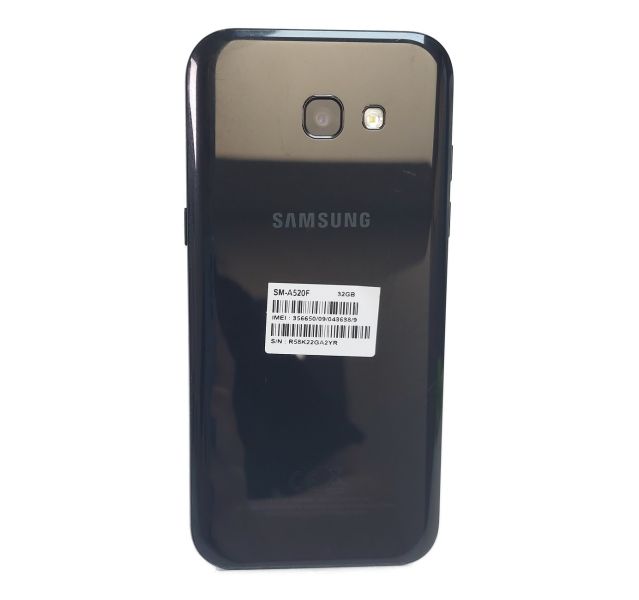 Samsung Galaxy A5 (2017), SM-A520F, Black, 32GB - EE