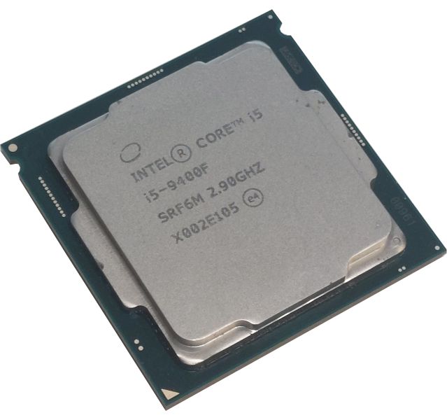Intel Core i5-9400F CPU, LGA1151, 6 Core, 2.90 GHz Desktop Processor