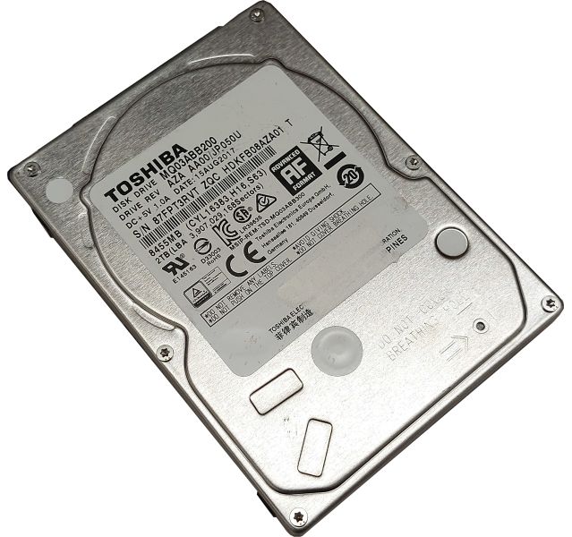 Toshiba MQ03ABB200 2TB 2.5