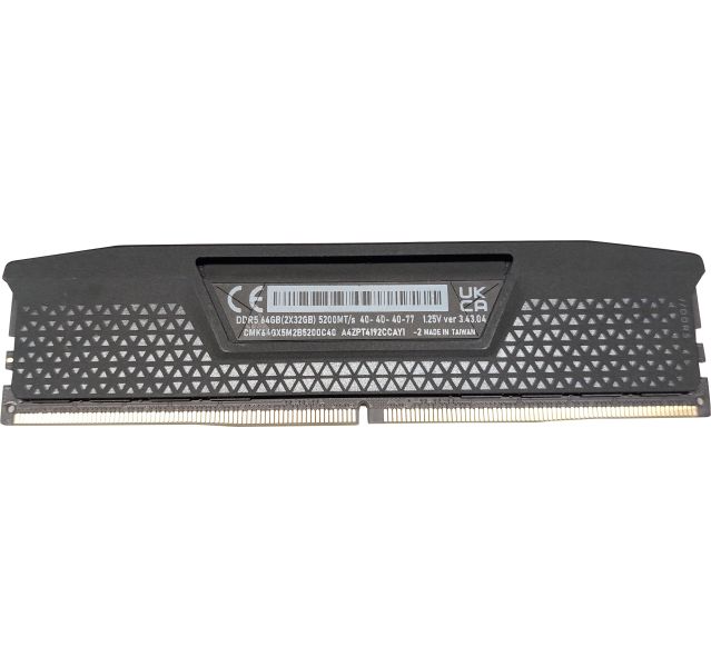 FAULTY Corsair VENGEANCE 32GB DDR5 CMK64GX5M2B5200C40