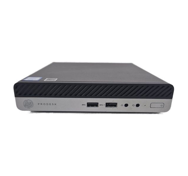 HP ProDesk 400 G4 DM, i5-8500T, 8GB DDR4, 256GB SSD, Win 11, Mini PC
