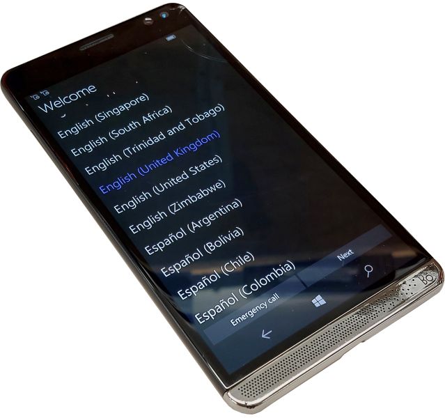 HP Elite x3 Windows Mobile Smartphone, Black, 64GB, Unlocked