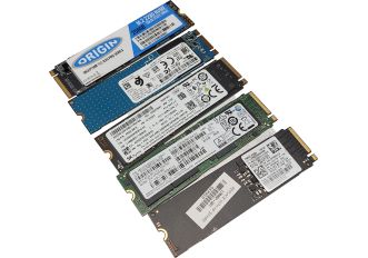 25x Mixed Brand 250GB M.2 NVMe 2280 SSD Solid State Drives Bulk Job Lot