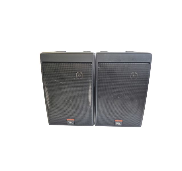 JBL Control 5 Wall Bookshelf Speakers Black Pair (1)