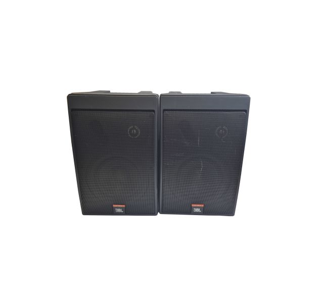 JBL Control 5 Wall Bookshelf Speakers Black Pair (3)