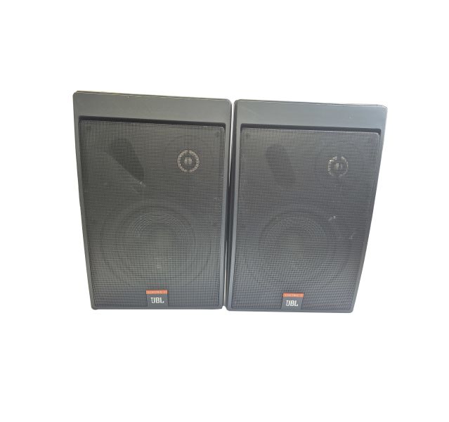JBL Control 5 Wall Bookshelf Speakers Black Pair (4)