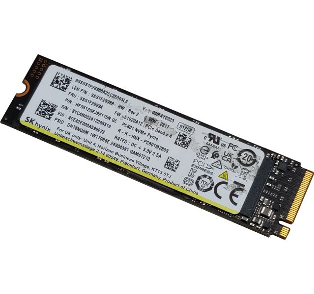 SK Hynix PC801 512GB Gen4x4 M.2 NVMe 2280 Solid State Drive (SSD) Grade A