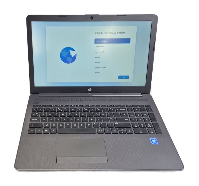 Damaged HP 250 G7, Celeron N4000, 4GB DDR4, SSD, 15.6