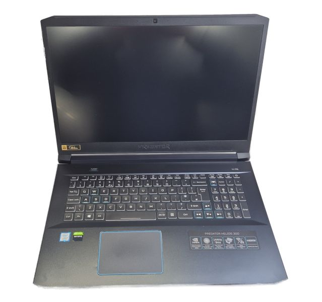 Acer Predator Helios 300, i7-9750H, 16GB DDR4, 256GB SSD, Win 11, 17.3