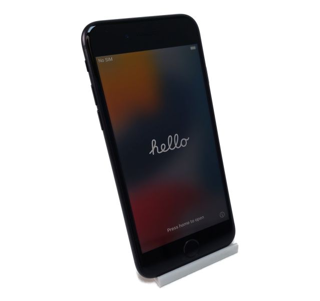Apple iPhone 7, A1778, Black, 32GB - Wear to the back