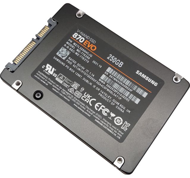 Samsung 870 EVO 250GB 2.5