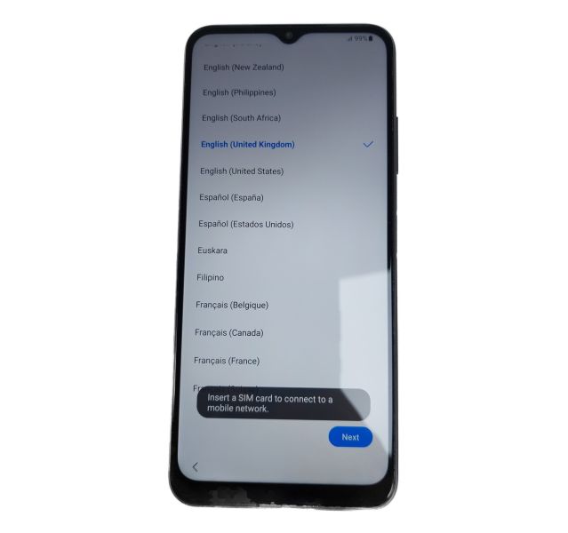 Samsung Galaxy A22 5G Dual SIM, SM-A226B, Black, 64GB - Vodafone